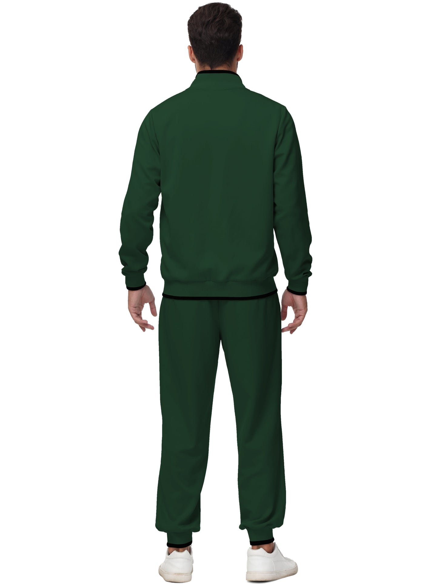 Men'S Tracksuits Sweatsuits for Men Set Track Suits 2 Piece Casual Athletic Jogging Warm up Full Zip Sweat Suits Armygreen XL