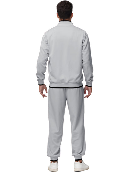 Men'S Tracksuits Sweatsuits for Men Set Track Suits 2 Piece Casual Athletic Jogging Warm up Full Zip Sweat Suits Darkgrey M